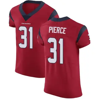 Men's Houston Texans Dameon Pierce Nike Red Vapor F.U.S.E. Limited Jersey  in 2023