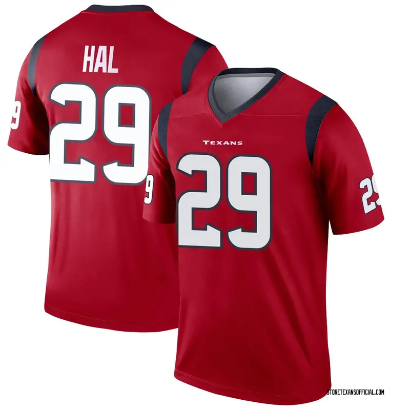 Big & Tall Legend Men's Andre Hal Houston Texans Nike Jersey - Red